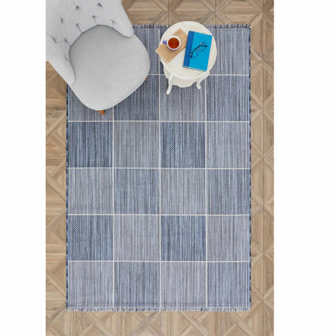 Kaşmir Halı Dogasever Gerecycled Katoenen Tapijten Delta 160x230 cm
