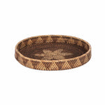 ANTIQUE RATTAN TEPSI 40CM