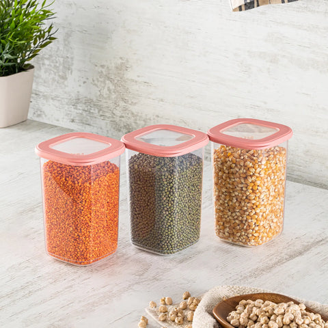 Karaca Korbs - set met 12 voorraadbakjes