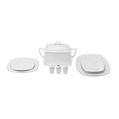 Karaca Red Carpet Collection Chiara Crème 60-Delig Porceleinen Servies voor 12 Personen