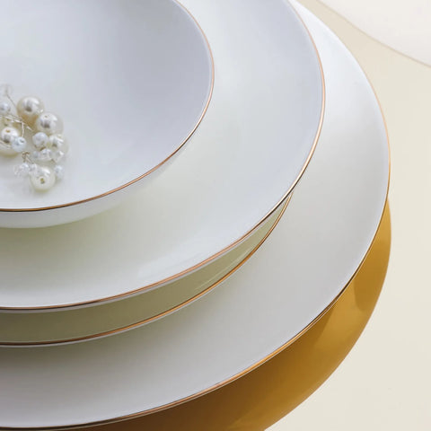 Karaca Red Carpet Collection Fine Pearl Extra Chanak Gold 62-delig parelservies voor 12 personen