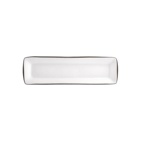Karaca Fine Pearl Agate 26-delig vierkant ontbijtservies voor 6 personen, platina