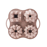 Karaca Cake Pro 4-delige Rosegold Gietijzeren Taartvorm