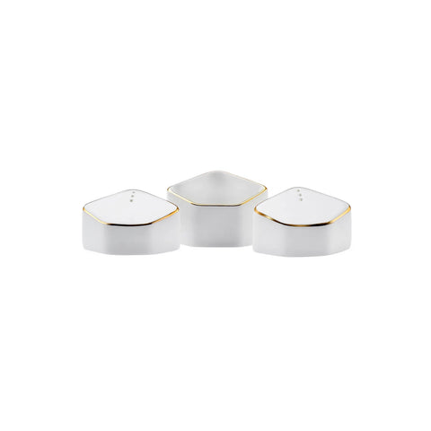 Karaca Fine Pearl Extra 62-delige achthoekige dinerset voor 12 personen