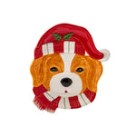 Karaca Home New Year Cavalier Hond Decoratieve Schotel, 21 cm