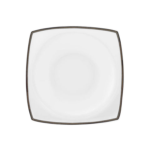 Karaca Fine Pearl Norma - 62-delig vierkant tafelservies voor 12 personen