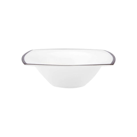 Karaca Fine Pearl Norma - 62-delig vierkant tafelservies voor 12 personen