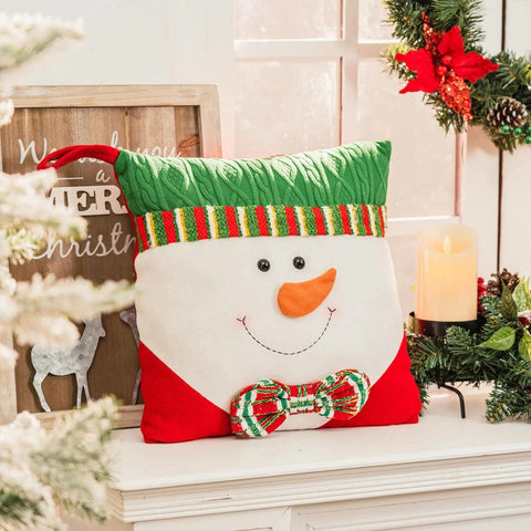 Karaca Home Decoratief Kussen Sneeuwman