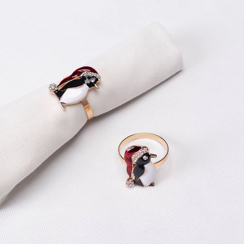 Karaca Home Penguin 2-delige servetring
