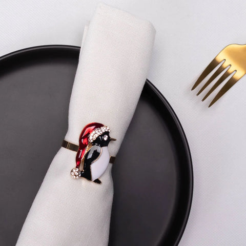 Karaca Home Penguin 2-delige servetring