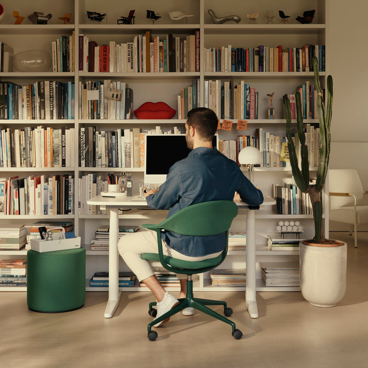 Vitra Mynt Bürostuhl Sitz & Rücken Recycling-Kunststoff