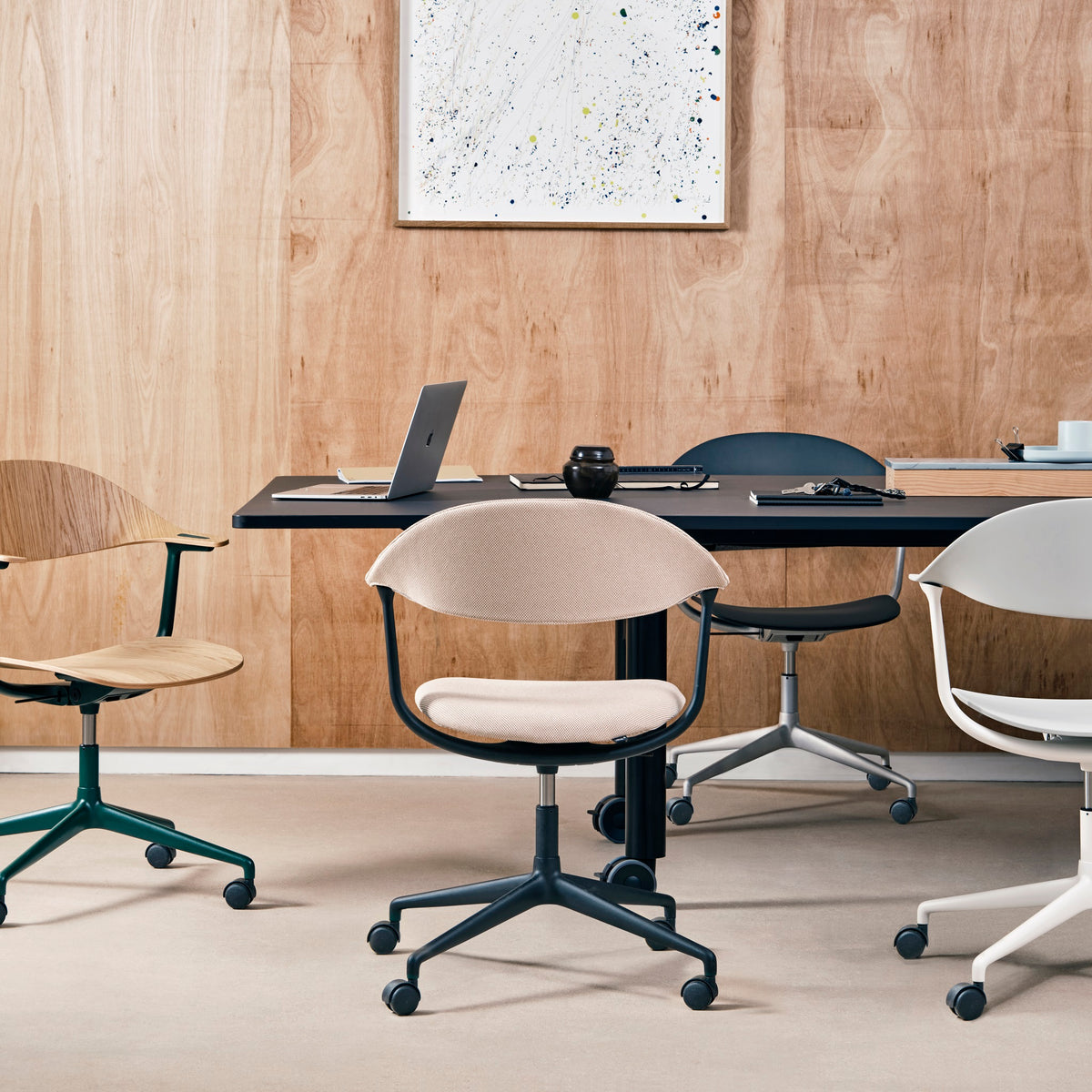 Vitra Mynt Bürostuhl Sitz & Rücken Recycling-Kunststoff