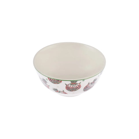 Karaca Paye Selcuklu-serie - hapjesschaal 12 cm, artisjokkenmotief