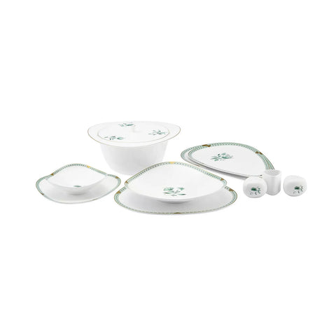 Karaca Fine Pearl Extra Simone, 62-delige serviesset voor 12 personen