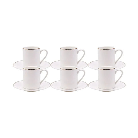Karaca Elda 12-delige koffiekopjesset voor 6 personen