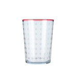 Karaca Blanco rood waterglas