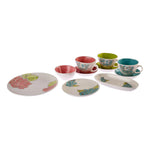 Karaca Giselle for 6 Person Breakfast and Serveware Set, 26 Piece, Porcelain