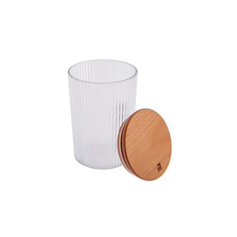 Karaca Massimo, 2-delige set van transparante voorraadbussen 900 ml
