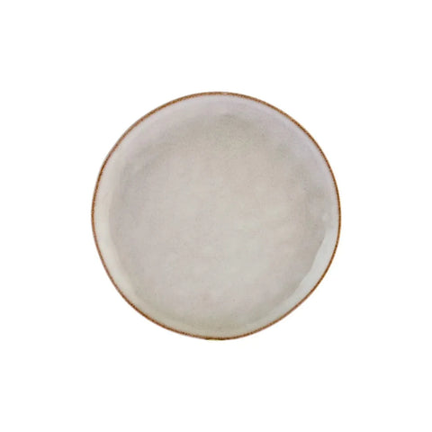 Karaca Aria Reactive Glaze, dinerbord, 27 cm, beige