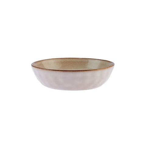 Karaca Aria Reactive Glaze, diep bord, 20 cm, beige