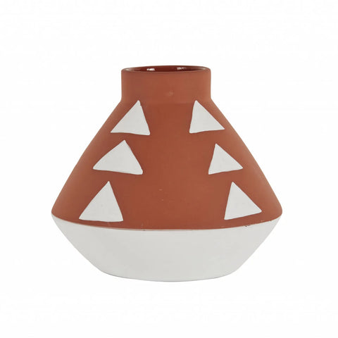 Karaca Home, eenvoudige vaas , 16x14,5 cm