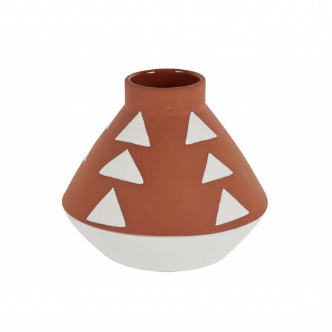 Karaca Home, eenvoudige vaas , 16x14,5 cm