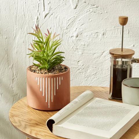 Karaca Home Simple Pot kunstplant 23 cm