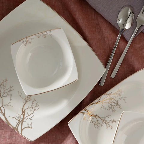 KARACA SQUARE BONE AUTUMN GOLD 60 PRÇ YMT KARE