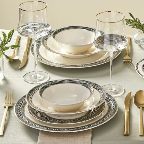 Karaca Cordoba New Bone 56-delige dinerset voor 12 personen