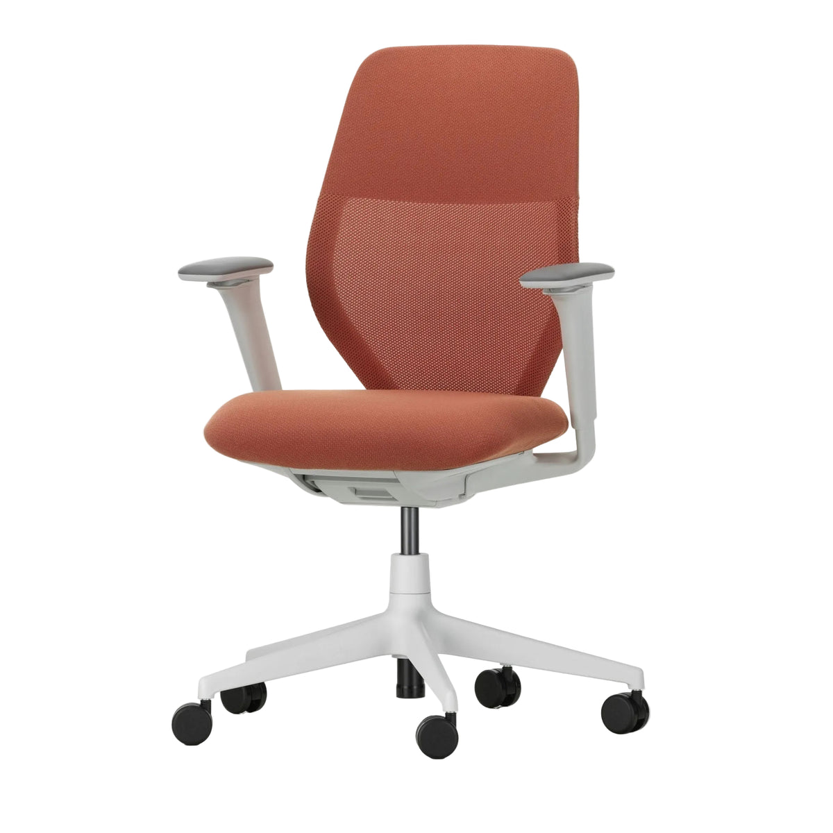 Vitra ACX Mesh Bürostuhl Sitz gepolstert Grid Knit Rücken Netz Knitted Mesh