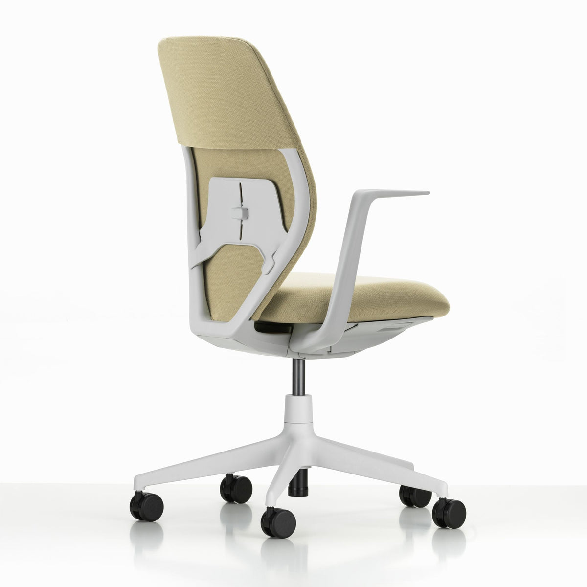 Vitra ACX Soft Bürostuhl Sitz gepolstert Grid Knit Rücken Softpolster Quilted Knit