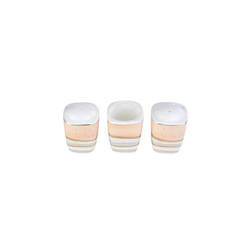Karaca Fine Pearl Ocaso, 62-delige serviesset voor 12 personen, zwarte parels