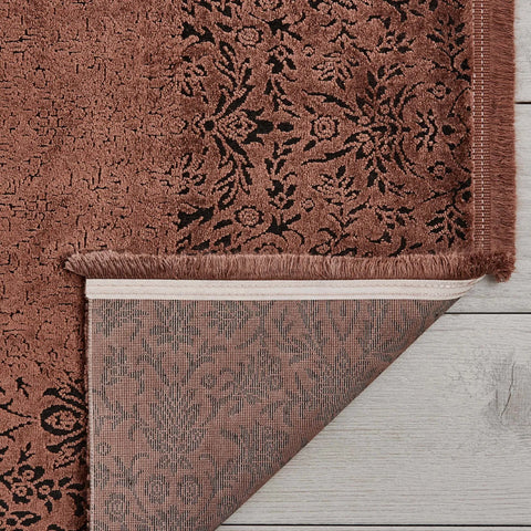 KASMIR HALI VISKON PREMIUM DAMASK SOMON 80X150