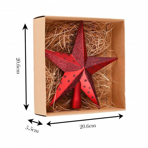 Karaca Home Kerstboom Sterhoofd, Rood
