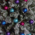 Karaca Home New Year Kleurrijke Kerstboomdecoratie Set, 12 Stukken, 6 cm