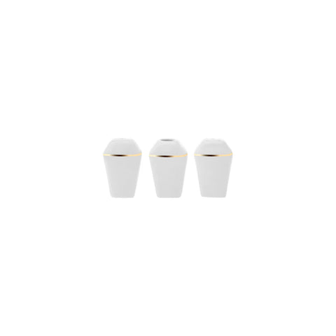 Karaca Red Carpet Collection Chiara Fine Cream 12 Persoons Servies, 60-Delig, Porselein, Goud