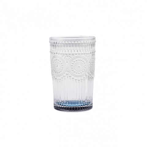 Karaca Zonnebloem-glas, Blauw