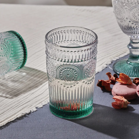 Karaca Zonnebloem-glas, Groen