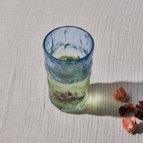 Karaca Glacier Glas, Blauw Groen, 383 ml