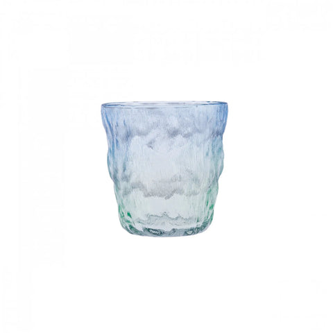 Karaca Gletsjer Waterglas, Blauw Groen, 287 ml