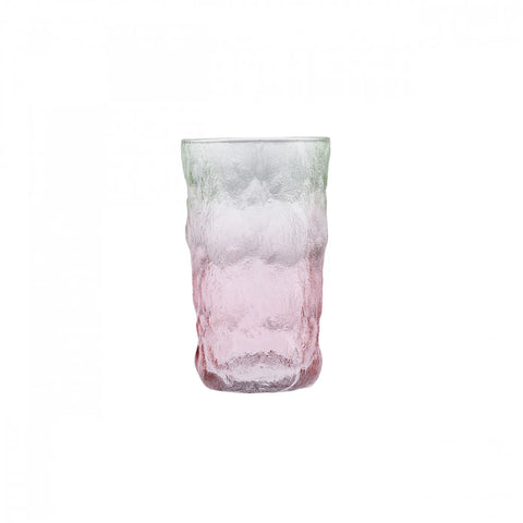 Karaca Glacier Glas, Rood Groen, 383 ml