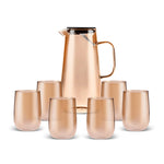 Karaca Parma Waterset, 7-Delig, Amber