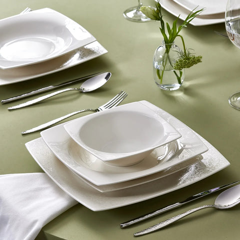 Karaca New Flava 24-delig servies voor 6 personen, porselein