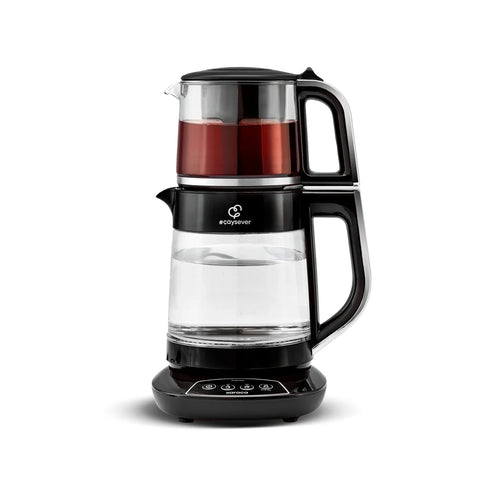 Karaca Caysever sprekende theemaker, chroom