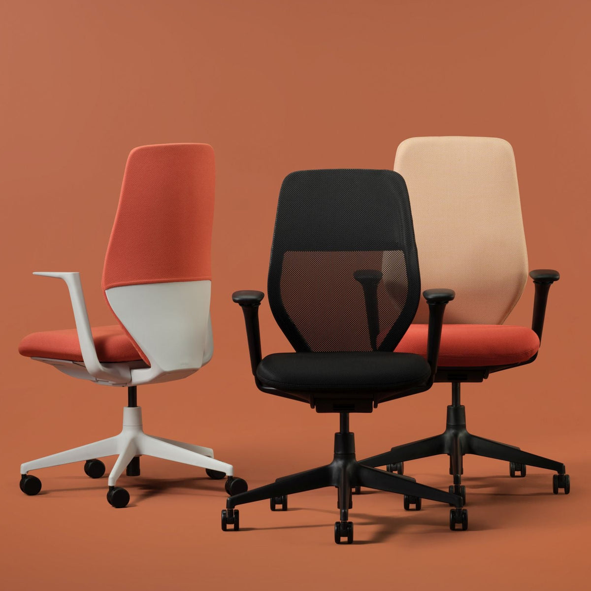 Vitra ACX Pad Bürostuhl Sitz und Rückenlehne gepolstert  Laser RE