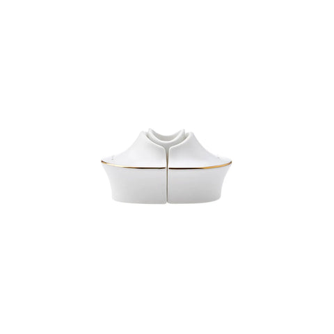 Karaca Red Carpet Collection Streamline New Hole Gold Servies, 59 Delig, New Generation Bone