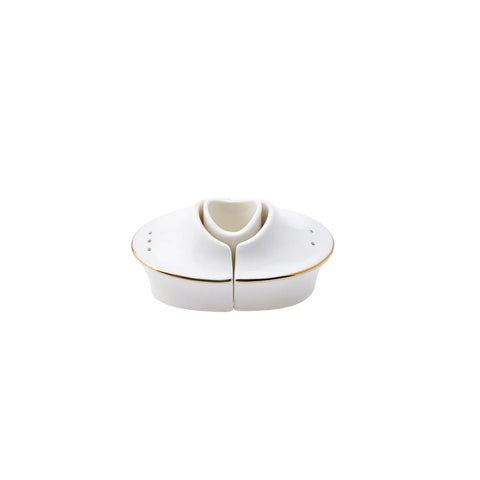 Karaca Red Carpet Collection Streamline New Hole Gold Servies, 59 Delig, New Generation Bone