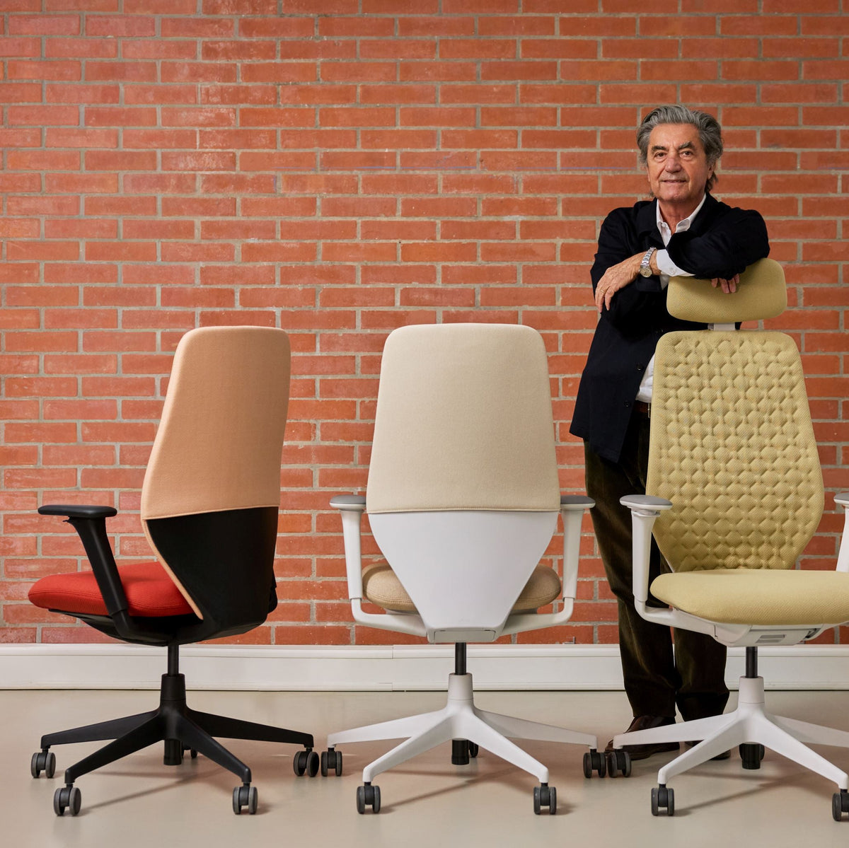 Vitra ACX Pad Bürostuhl Sitz und Rückenlehne gepolstert  Laser RE