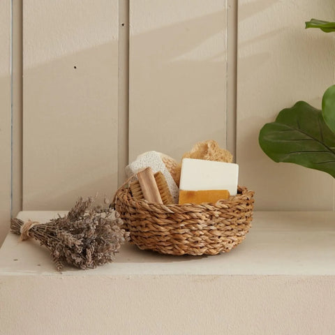 KARACA SCATOLA SEAGRASS STRAW BASKET 20X9 CM