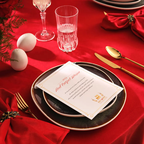 Karaca Red Carpet Collection Streamline 59 Delige Galactic Reactive Glaze Dinerset voor 12 Personen, Wit